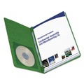 File Folders | Smead 81452 8.5 in. x 11 in. 3 in. Capacity Two-Piece Prong Fastener Premium Pressboard Report Cover - Green image number 4