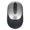 Clearance Center | Adesso A10 2.4 GHz Frequency 30 ft. Wireless Range iMouse A10 Antimicrobial Wireless Mouse - Black/Silver image number 1