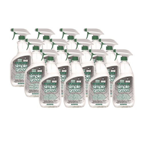 Cleaners & Chemicals | Simple Green 0610001219024 Crystal 24 oz Spray Bottle Industrial Cleaner/Degreaser (12/Carton) image number 0