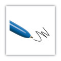 Pens | BIC MM11 AST 4-Color Medium 1 millimeter Retractable Ballpoint Pen - Multicolor Ink/Blue/White Barrel image number 1
