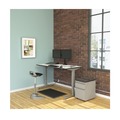 Office Filing Cabinets & Shelves | Alera ALEAE23AFM 19.4 in. x 33.2 in. AdaptivErgo Anti-Fatigue Mat - Black image number 7