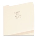 File Folders | Smead 10405 1.5 in. Expansion 1/3-Cut Tab Expandable Heavyweight File Folders - Letter Size/Manila (50/Box) image number 2