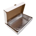 Food Trays, Containers, and Lids | AmerCareRoyal CCBFP21133 13 in. x 21 in. x 3 in. Paper Catering Boxes - White (50/Carton) image number 1