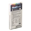 Permanent Markers | uni-ball 63720 Fine Bullet Tip Permanent Marker - Assorted Colors (6/Set) image number 8