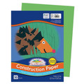 Cover & Cardstock | Prang P9603 9 in. x 12 in. 50 lb Text Weight SunWorks Construction Paper - Bright Green (50/Pack) image number 0