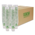 Labor Day Sale | Eco-Products EP-CC9S-GS 9 oz. GreenStripe Renewable and Compostable Cold Cups - Clear (1000/Carton) image number 2