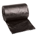 Trash & Waste Bins | Boardwalk H3417RKKR01 4 Gallon 0.35 mil 17 in. x 17 in. Perforated Roll Low-Density Waste Can Liners - Black (50 Bags/Roll, 20 Rolls/Carton) image number 0