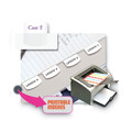 Dividers & Tabs | Redi-Tag B33117 1.13 in. Wide 1/5-Cut Laser Printable Index Tabs - White (100/Pack) image number 5