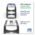 Paper Towel Holders | Tork 7432000 Xpressnap Fit 4.8 x 12.8 x 5.6 Countertop Napkin Dispenser - Black image number 5