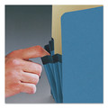 File Folders | Smead 74225 3.5 in. Expansion Legal Size Colored File Pockets - Blue image number 2