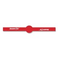 Cups and Lids | National Checking Company P17SI-2 SecureIT Tamper Evident 1 in. x 7 in. Secure It Drink Lid Seal - Red (2/Pack) image number 2
