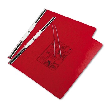 ACCO A7054079A PRESSTEX 14.88 in. x 11 in. 6 in. Capacity 2 Posts Post Binders with Storage Hooks - Executive Red