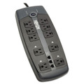 Surge Protectors | Tripp Lite TLP1008TEL 10 AC Outlets 8 ft. Cord 2395 J Protect It! Surge Protector - Black image number 0