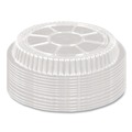  | Handi-Foil 2047DL 7 in. Diameter x 0.88 in. Plastic Dome Lids Fits Round Pan 2047 - Clear (500/Carton) image number 1