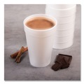 Just Launched | Dart 16J165 16 oz. Foam Drink Cups - White (500/Carton) image number 3