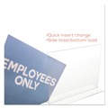 Office Presentation Supplies | Deflecto 69301 Classic Image 11 in. x 8.5 in. Insert Double-Sided Sign Holder - Clear image number 8