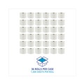 Toilet Paper | Boardwalk BWK45XTRA 2-Ply OptiCore Green Xtra Septic Safe Controlled Bath Tissue - White (36/Carton) image number 1