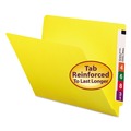 File Folders | Smead 25910 0.75 in. Expansion Shelf-Master Reinforced End Tab Colored Folders - Letter Size/Yellow (100/Box) image number 5