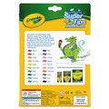 Washable Markers | Crayola 588106 Fine/Broad Bullet Tips Washable Super Tips Markers - Assorted Colors (20/Set) image number 3