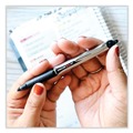Pens | Pilot PIL84067 Extra-Fine 0.5 mm Black Ink Retractable Precise V5RT Roller Ball Pen - Black Barrel (30/Pack) image number 2