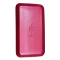 Food Trays, Containers, and Lids | GEN 1525PINK 14.5 in. x 8 in. x 0.75 in. #1525 Meat Trays - Pink (250/Carton) image number 2