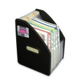 File Folders | C-Line 58810 10 in. Expansion 13 Sections 1/12-Cut Tabs Vertical Expanding File - Letter Size, Black image number 3