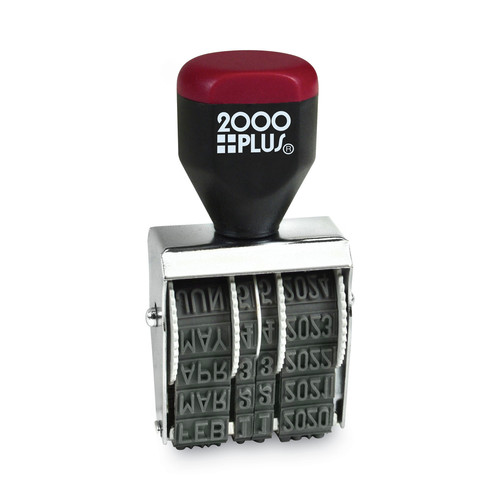 Stamps & Stamp Supplies | COSCO 2000PLUS 012731 1.38 in. x 0.19 in. 6-Year Traditional Date Stamp image number 0