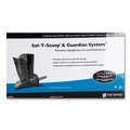 Food Service | San Jamar SAN SI9000 64 - 86 oz. Saf-T-Scoop and Guardian System for Ice Machines - Transparent Blue image number 8
