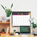 Bulletin Boards | Blueline CA1716BD 22 in. x 17 in. 18-Month (Jul 2025-Dec 2026) Academic Desk Pad Calendar - White/Multicolor Sheets/Black Headband image number 5