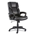 Office Chairs | Alera ALEBRN42B19 18.15 in. to 21.77 in. Seat Height Brosna Series Mid-Back Task Chair Supports Up to 250 lbs. - Black Seat/Back, Black Base image number 0