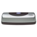 Just Launched | Swingline A7074515 Electric/Battery 15-Sheet Three 9/32 in. Hole Portable Desktop Punch - Silver/Black image number 0