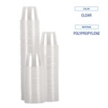 Food Trays, Containers, and Lids | Boardwalk BWKPRTN55TS 5.5 oz Plastic Souffle/Portion Cups - Translucent (2500/Carton) image number 6