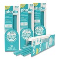 Cutlery | phade 511180 8.5 in. PHA Wrapped Marine Biodegradable Straws - Ocean Blue (1200/Carton) image number 2