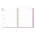 Notebooks & Pads | Blue Sky 137264 11 in. x 8.5 in. 12-Month (Jan to Dec): 2026 Mimi Pink Monthly Planner - Floral Artwork, Pink/Blue/Rose Cover image number 3