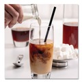 Cutlery | Hoffmaster 61612099 5.75 in. Aardvark Paper Straws - Black (3200/Carton) image number 2