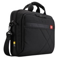 Office Accessories | Case Logic 3201433 16.1 in. x 3.1 in. x 11.4 in. Polyester Diamond Briefcase for 15.6 in. Devices - Black image number 0
