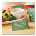 Business Cards | Avery 05302 2 in. x 3.5 in. Small Tent Card - White (160/Box) image number 4