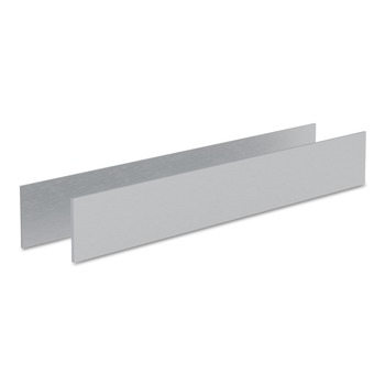  | Mayline MNCT120MPLSLV Medina Series Conference Table Modesty Panels 82.5-in x 0.63-in x 11.8-in Gray Steel