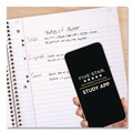 Notebooks & Pads | Five Star 930060F Brushy Moves Pastel Waves Design Notebook with Study App, 1-Subject, Wide/Legal Rule, Assorted Cover Color, (80)11 x 8.5 Sheets image number 1