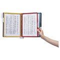 Desktop Organizers | Durable 555200 5 Panels VARIO Letter Wall Reference System - Assorted Borders and Panels image number 4