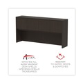 Office Desks & Workstations | Alera ALEVA287215ES Valencia Series 70.63 in. x 15 in. x 35.38 in. Hutch with Doors - Espresso image number 7
