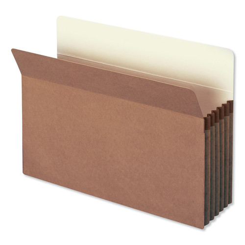File Folders | Smead 74234 5.25 in. Expansion Legal Size Redrope Drop Front File Pockets (10/Box) image number 0
