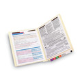 File Folders | Smead 34215 End Tab 14-pt Manila 2-Fastener Folders with Reinforced Straight Tabs - Letter Size/Manila Exterior (50/Box) image number 6
