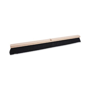 BROOMS | Boardwalk BWK20636 3 in. Polypropylene Bristles 36 in. Brush Floor Brush Head - Black