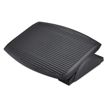 OFFICE FOOT RESTS | Alera ALEFS312 13.75 in. W x 17.75 in. D x 3.38 in. to 5.13 in. H Ergo Tilt Footrest - Black