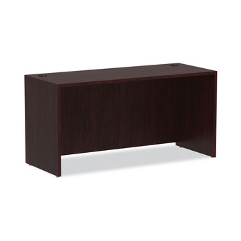 OFFICE FURNITURE AND LIGHTING | Alera ALEVA256024MY Valencia Series 59.13 in. W x 23.63 in. D x 29.5 in. H Credenza Shell - Mahogany