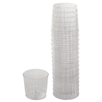 WNA WNA RSCCR91516 9 oz Classicware Rocks Glass Plastic Tumblers - Clear (240/Carton)