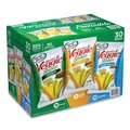 Snacks | Green Rabbit 31841 1 oz. Bag Veggie Straws - Cheddar Cheese/Sea Salt/Zesty Ranch (30/Carton) image number 1