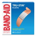 Bandages | BAND-AID 100563500 0.75 in. x 3 in. Plastic Adhesive Bandages (60/Box) image number 0