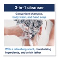 Hand Sanitizers | Tork 400033 1L Clean Scent Hair and Body Wash (6/Carton) image number 1